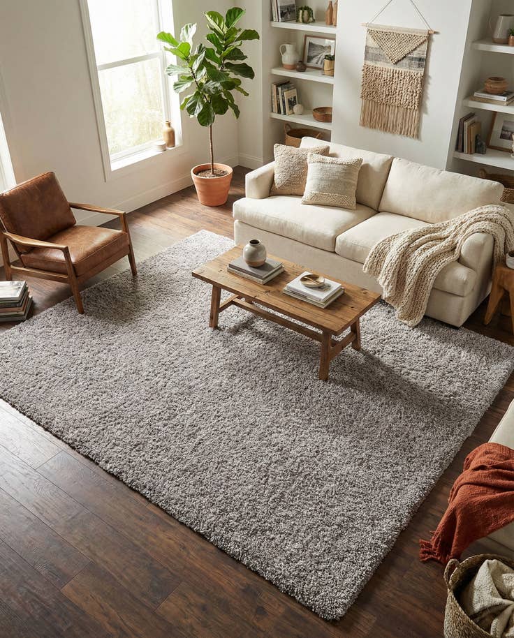 Detail image of 7' 10 x 10' Zermatt Shag Rug