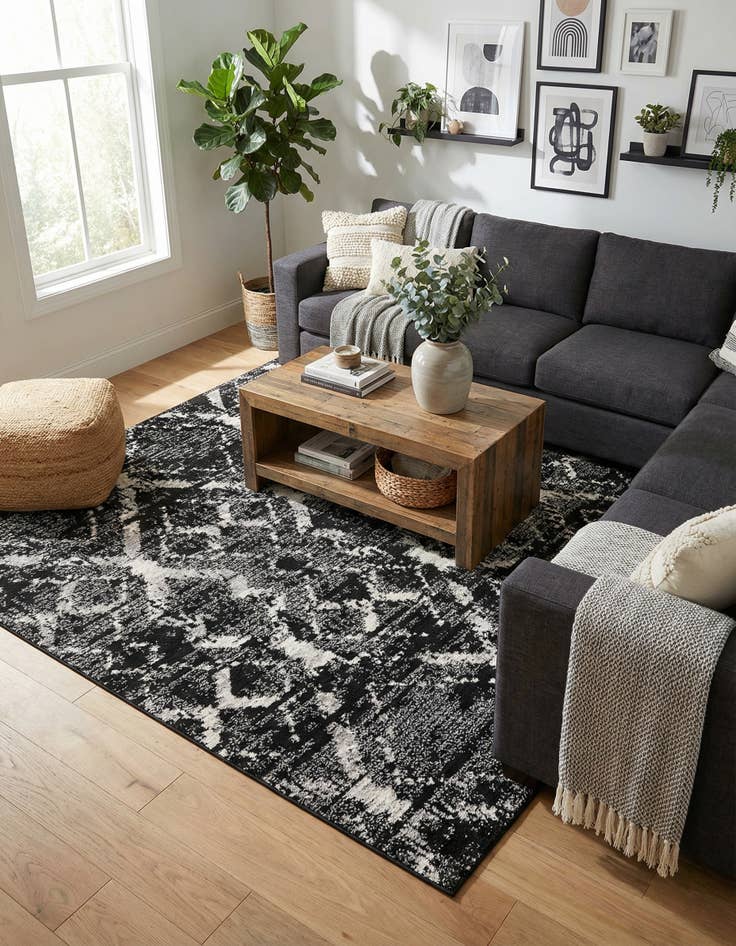 Detail image of 8' x 8' Tucson Square Rug