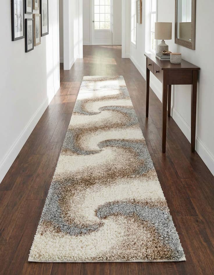 Detail image of 2' 7 x 13' Soft Touch Shag Runner Rug