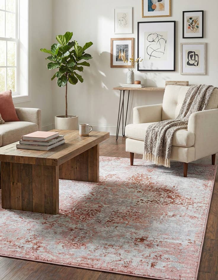 Detail image of 4' x 6' Kamala Washable Rug