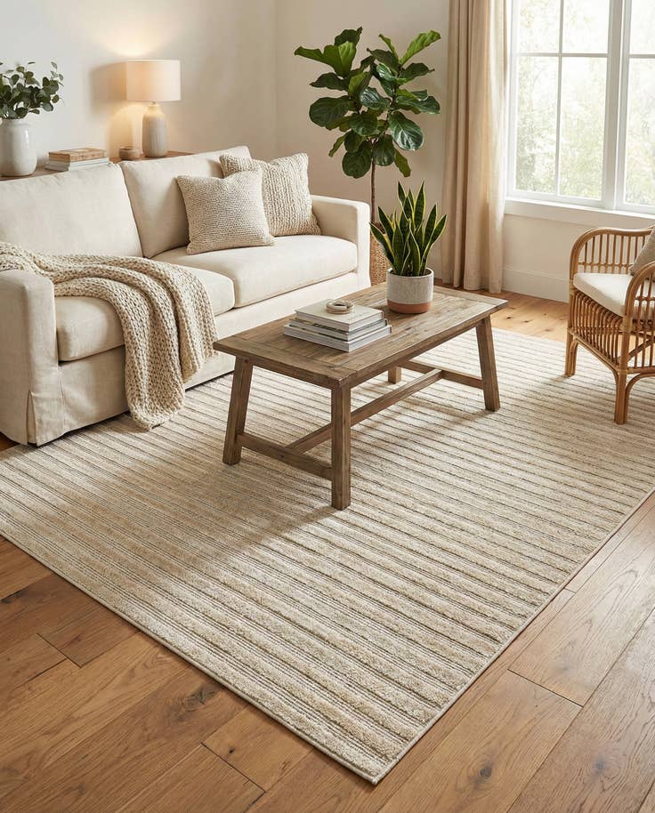 Detail image of 4' x 6' Easy-Clean Sabrina Soto Indoor / Outdoor Rug