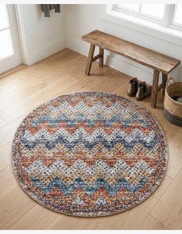 Aramis Round Rug