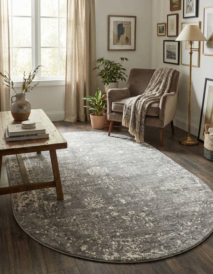 Detail image of 5' 3 x 8' Monaco Oval Rug