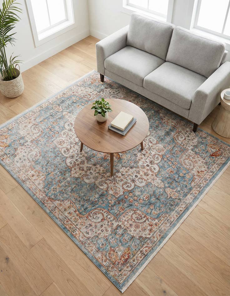 Detail image of 6' x 6' Newport Square Rug