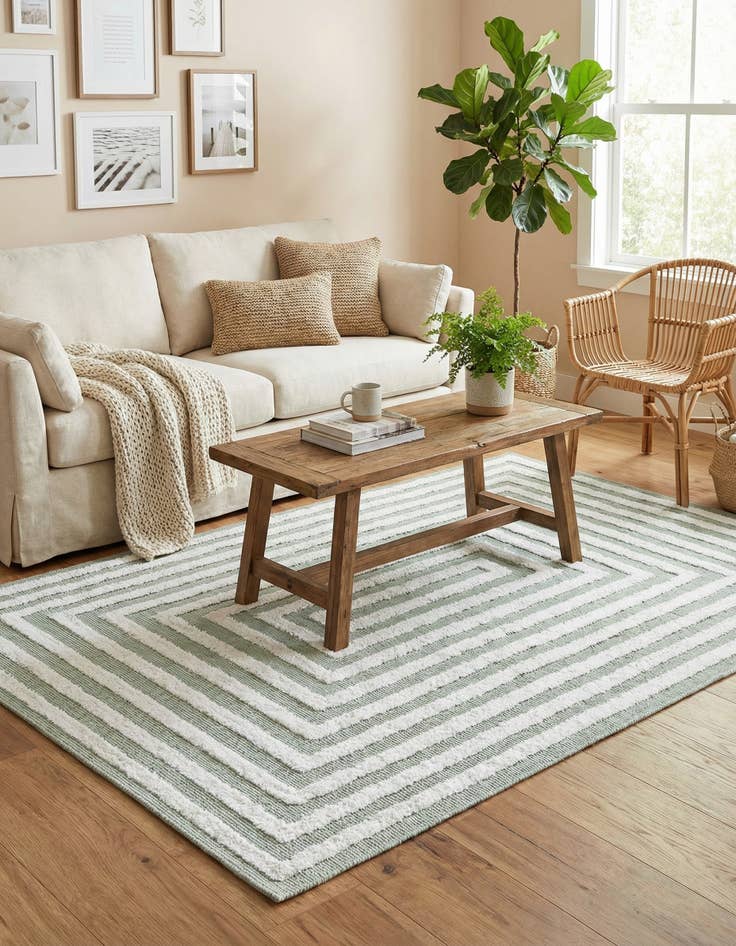 Detail image of 5' 3 x 8' Sabrina Soto Casa Toluca Rug