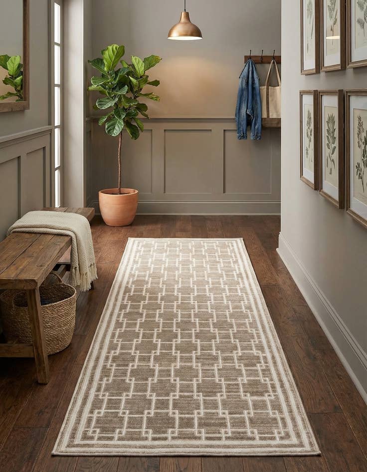 Detail image of 2' x 6' Metropolitan Uptown Runner Rug