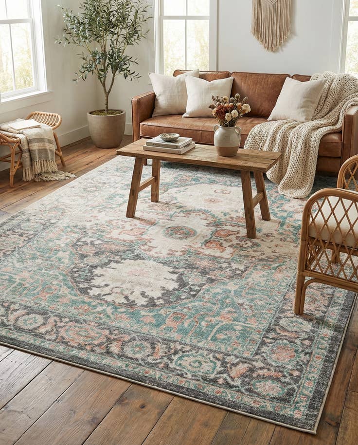 Detail image of 8' x 10' Madeline Vintage Rug