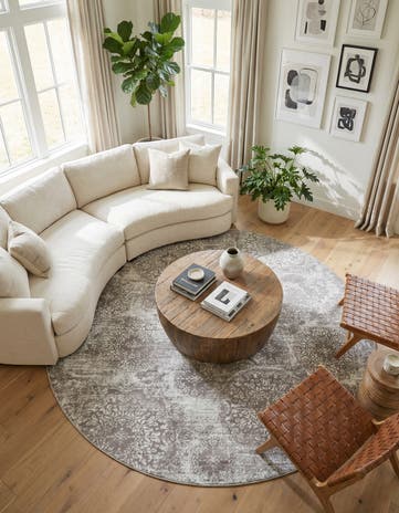 13' x 13' Monte Carlo Round Rug