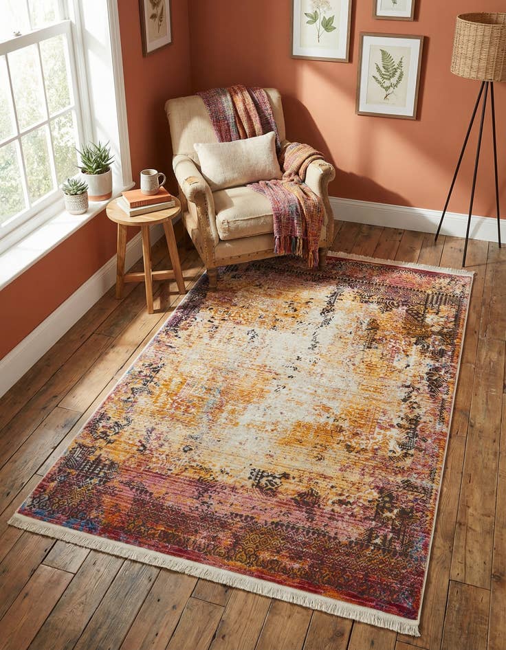 Detail image of 3' 3 x 5' Deepa Rug