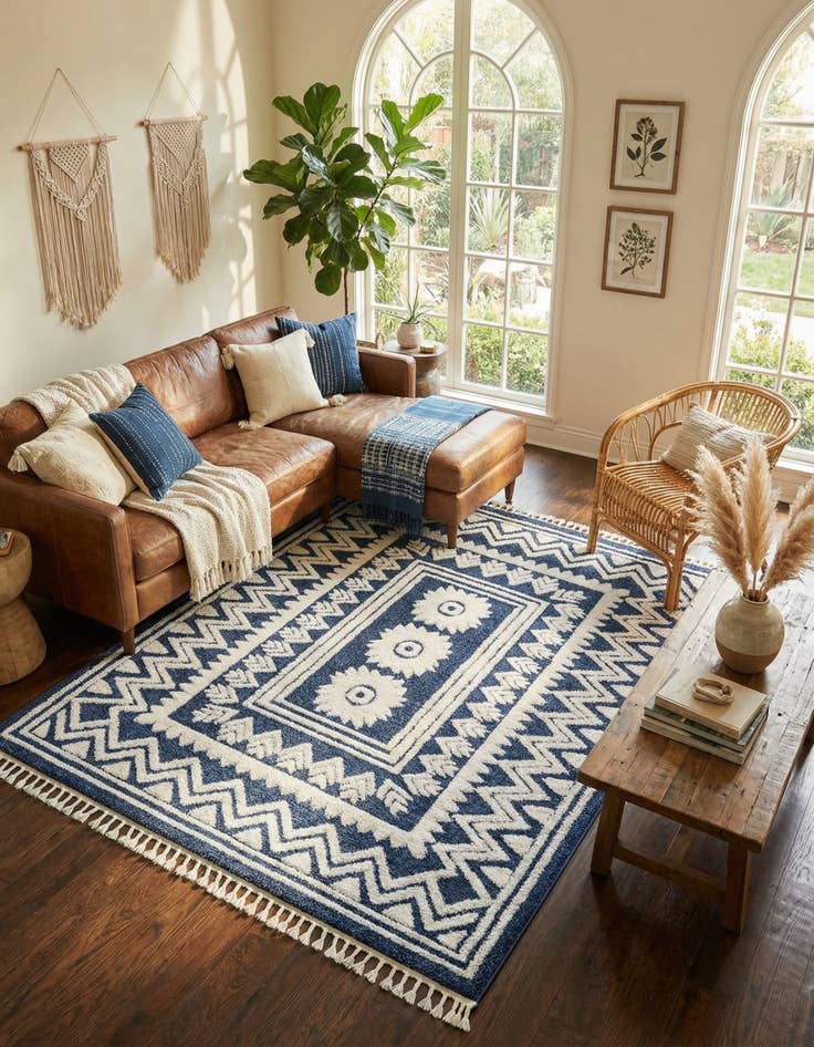 Detail image of 7' 10 x 10' Boho Rug