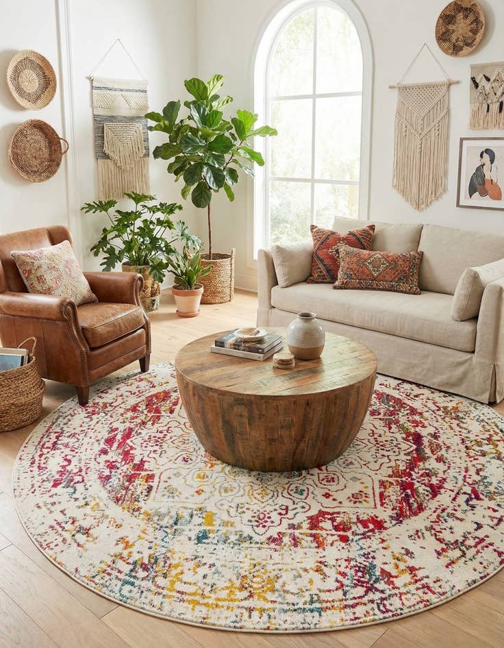 Detail image of 10' x 10' Arlington Round Rug