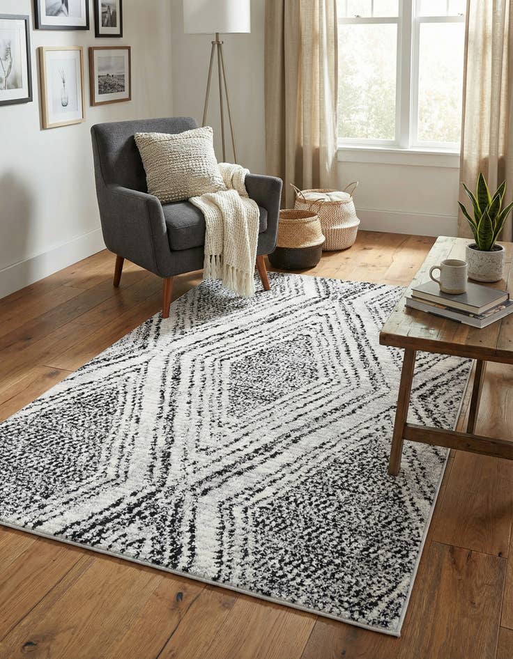 Detail image of 5' 3 x 8' Tagine Rug