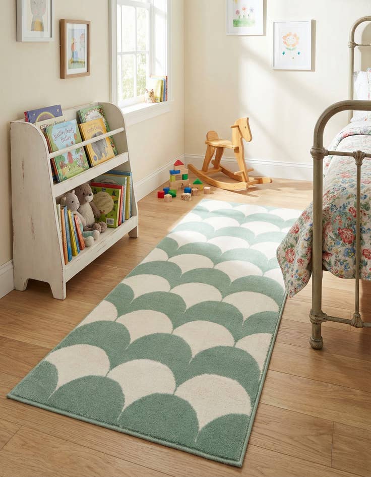 Detail image of 2' x 5' Whimsy Kids Runner Rug