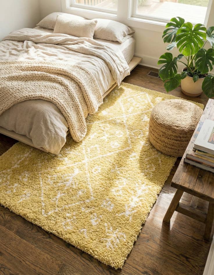 Detail image of 4' x 6' Marrakesh Shag Rug