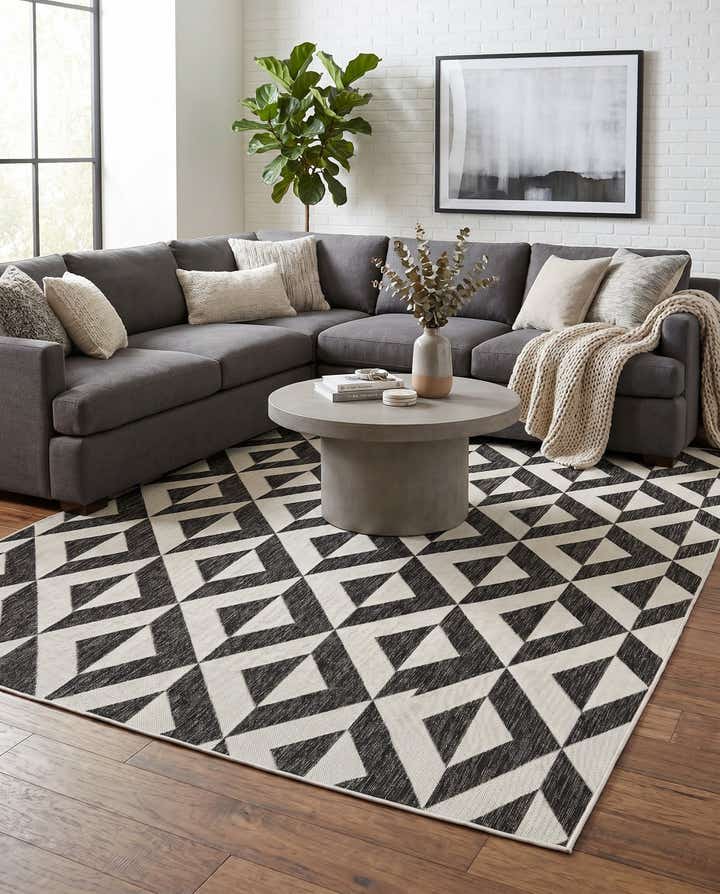 7' 10 x 10' Easy-Clean Jill Zarin Napa Indoor / Outdoor Rug