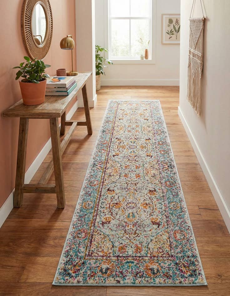 Detail image of 2' 2 x 8' Santiago Runner Rug