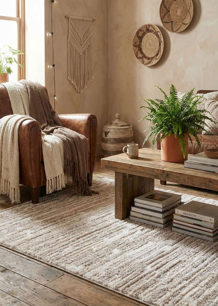 4' x 6' Sepia Rug