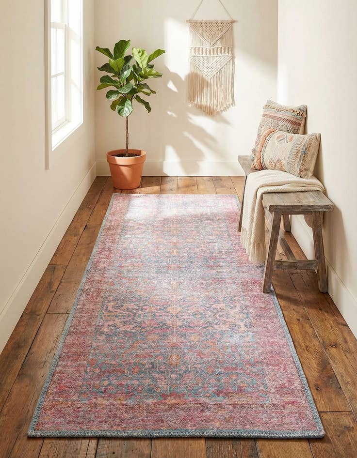 Detail image of 2' x 5' Washable Mangata Runner Rug