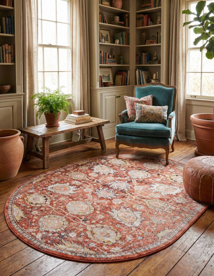 Detail image of 7' 10 x 10' 2 Lola Oval Rug