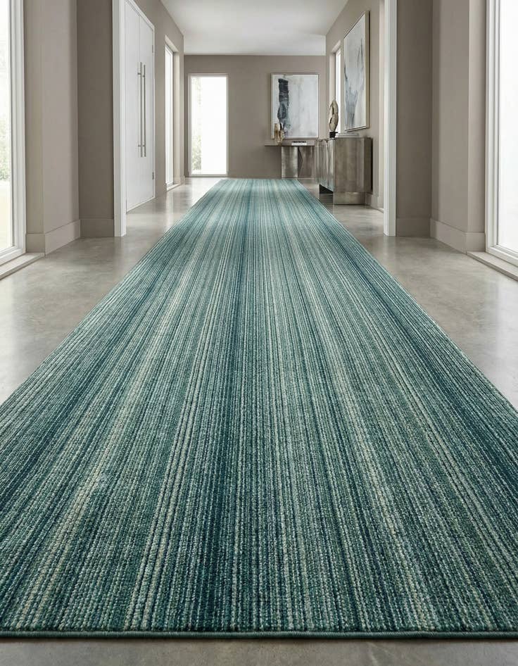 Detail image of  6' 3 x 20' 4 Gemstone Runner Rug