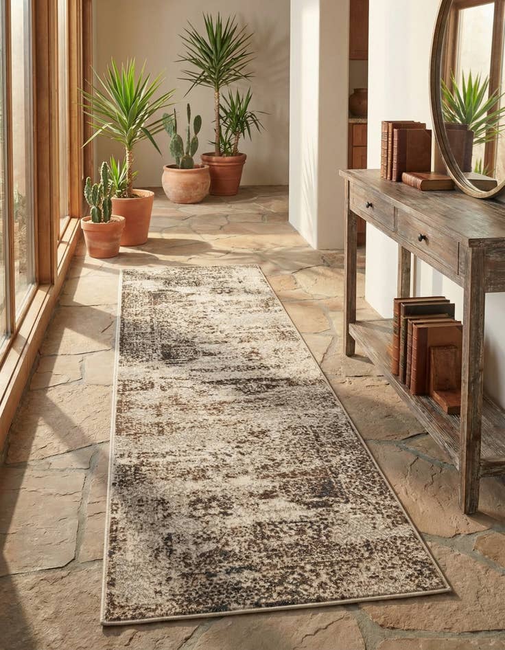 Detail image of 2' 7 x 10' Mojave Runner Rug