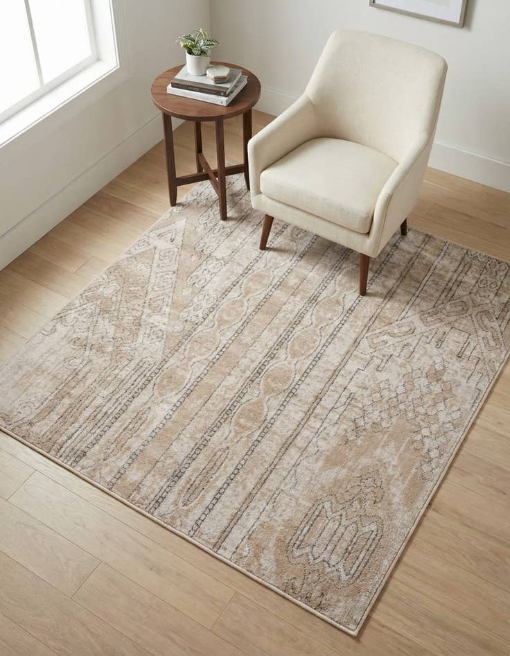 Detail image of 4' x 4' Oregon Square Rug