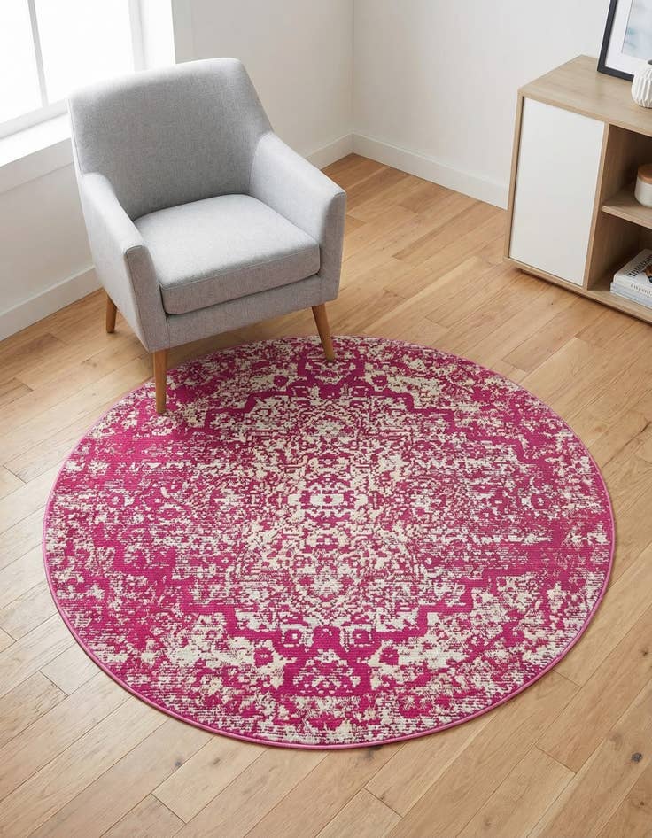 Detail image of 4' x 4' Amulet Round Rug