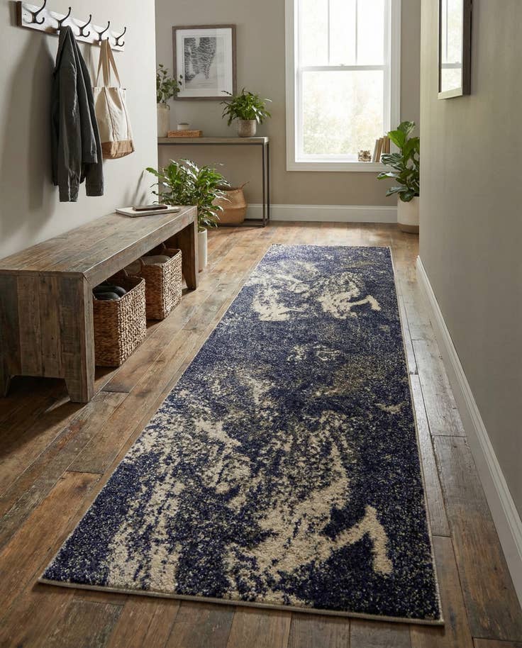 Detail image of 2' x 8' Washable Haerfest Runner Rug