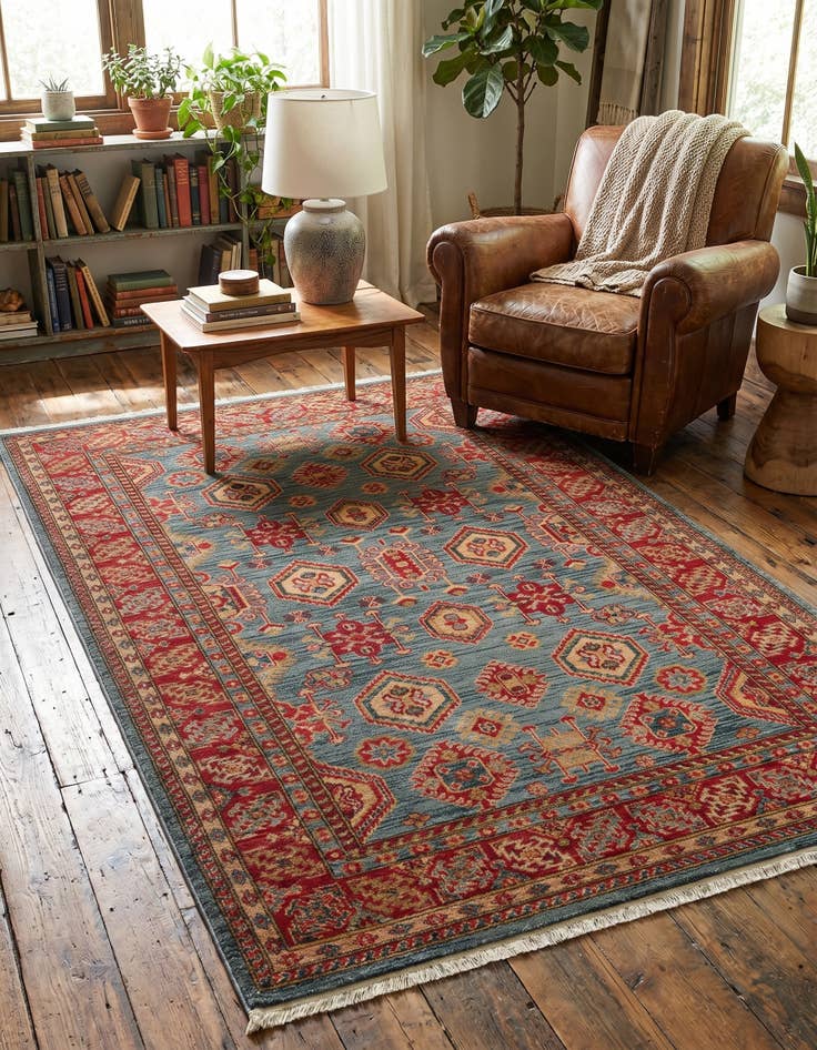 Detail image of 5' x 8' Serapi Rug