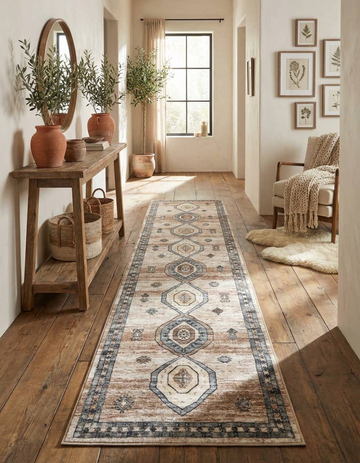 Detail image of 2' 7 x 13' Medina Runner Rug