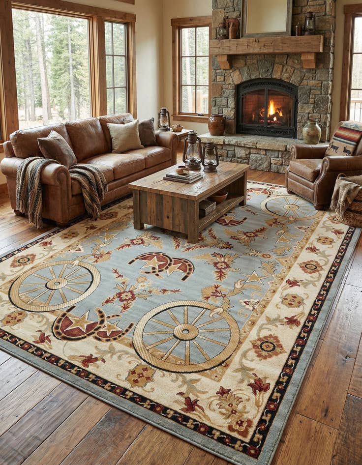 Detail image of 10' x 14' Pioneer Rug