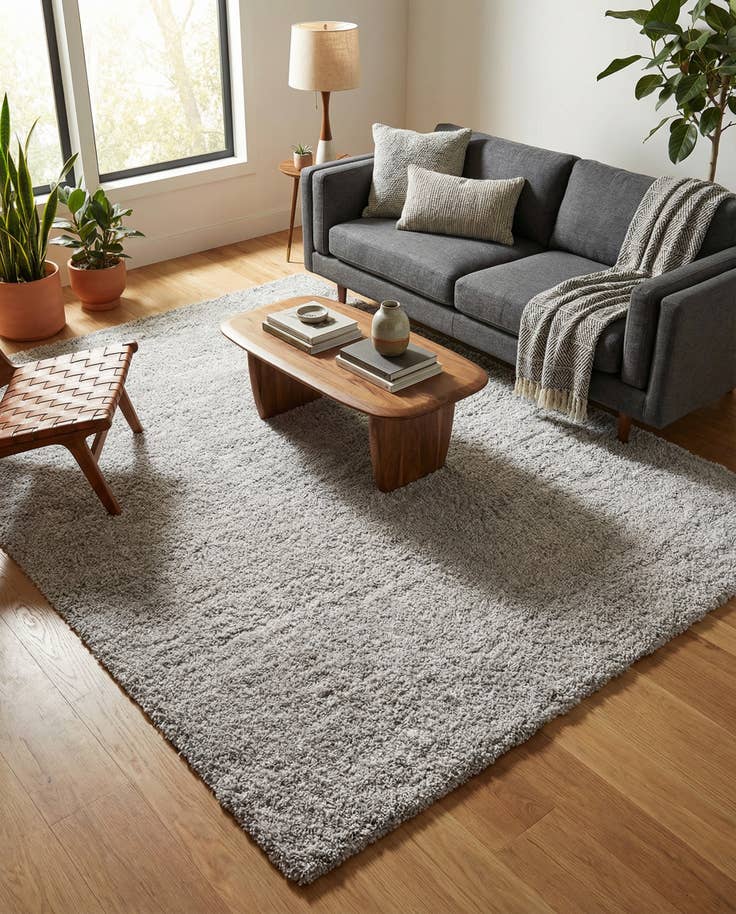 Detail image of 7' 10 x 11' Zermatt Shag Rug