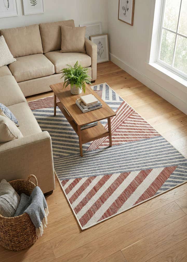 3' x 5' 3 Easy-Clean Jill Zarin Indoor / Outdoor Rug