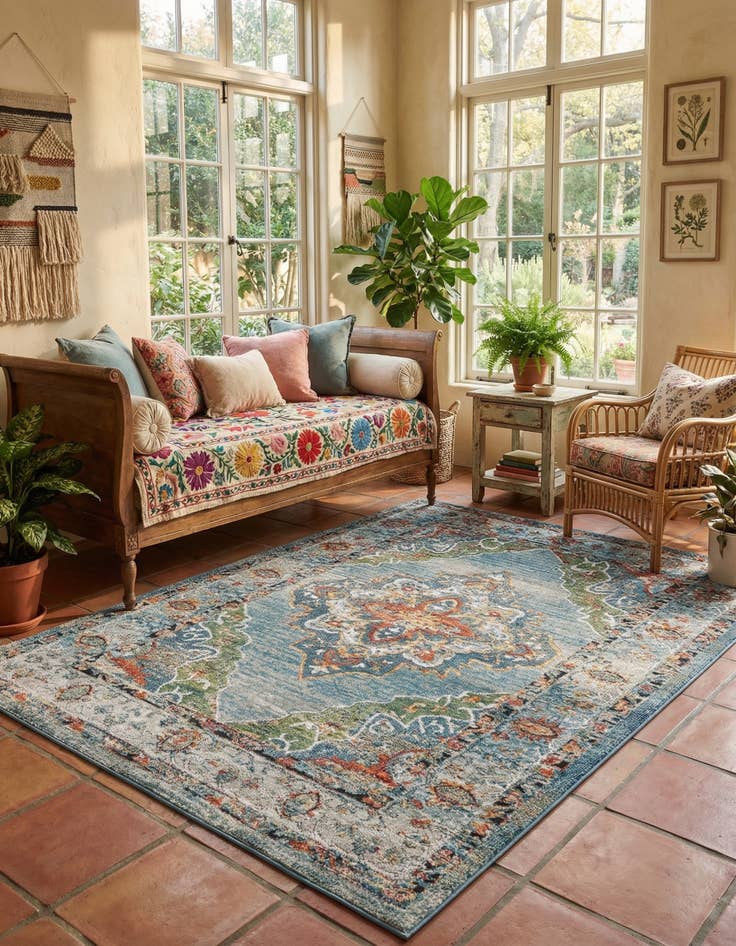 Detail image of 6' x 9' Isabella Rug