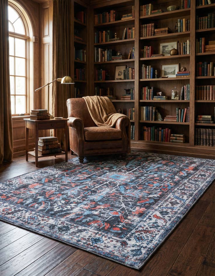 Detail image of 6' x 9' Washable Mangata Rug