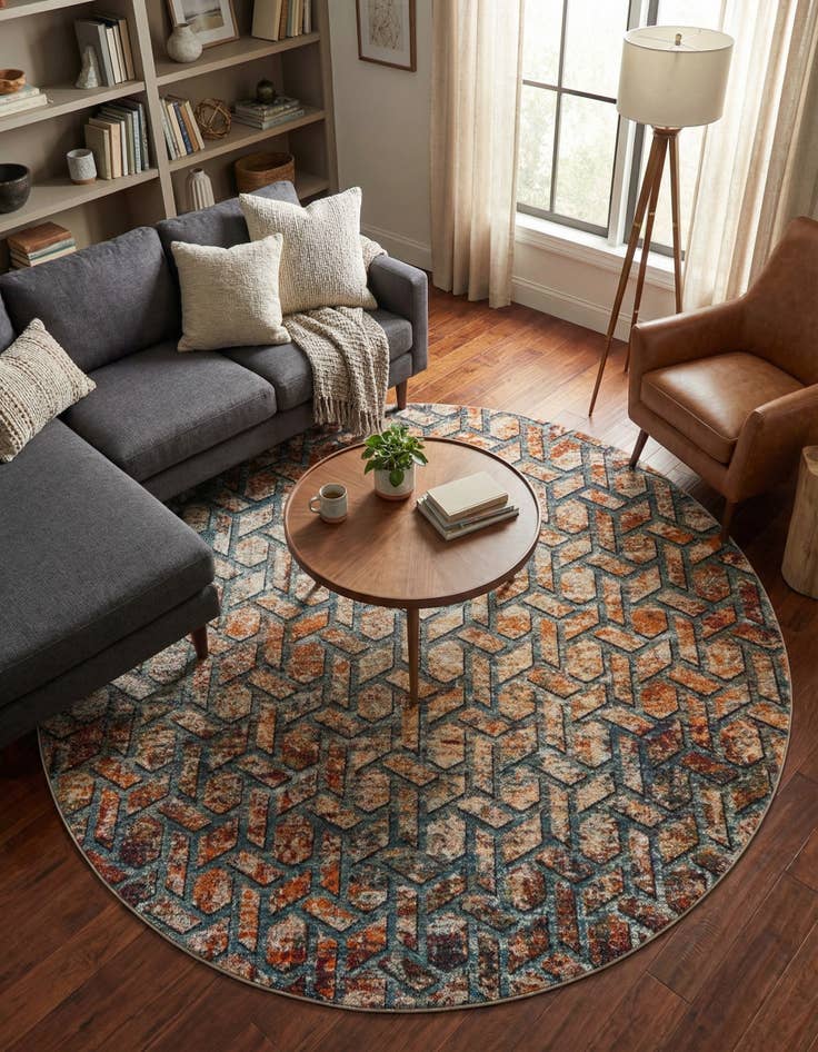 Detail image of 8' x 8' Stella Round Rug