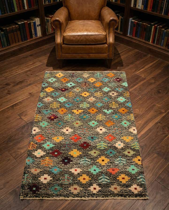 2' 10 x 4' 10 Hand Knotted Balouch Wool Rug