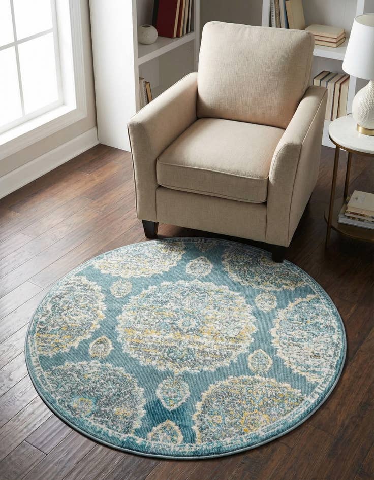 Detail image of 3' 3 x 3' 3 Paragon Round Rug