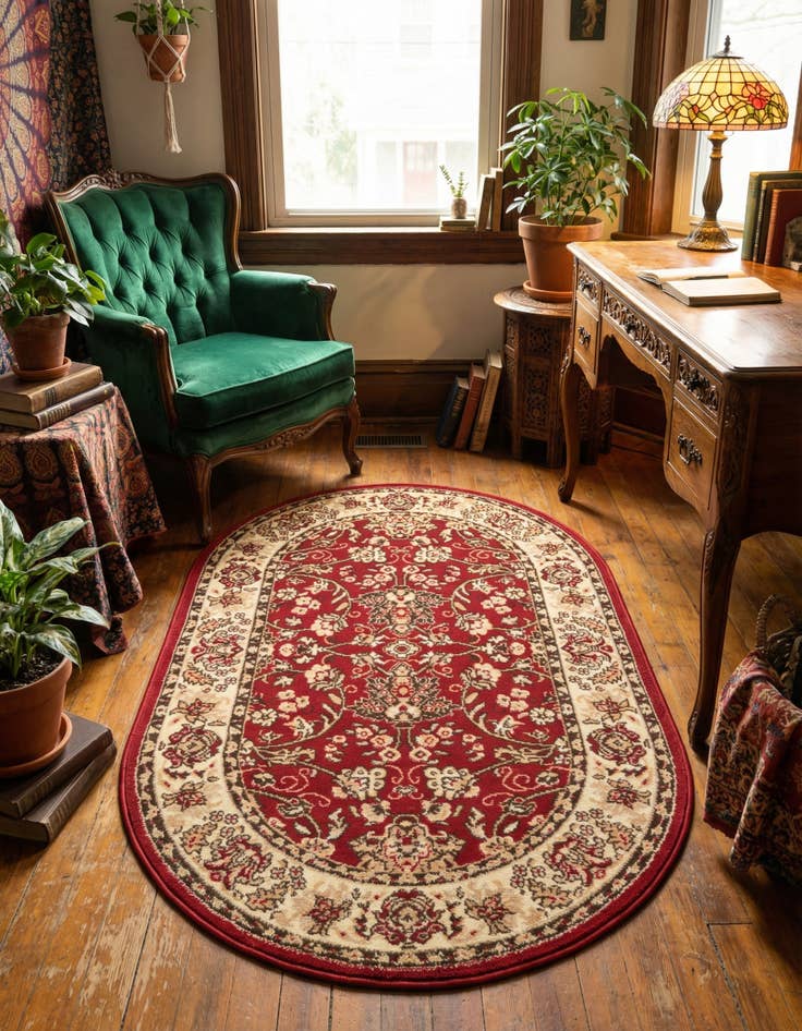 Detail image of 3' x 5' 3 Yasmin Oval Rug