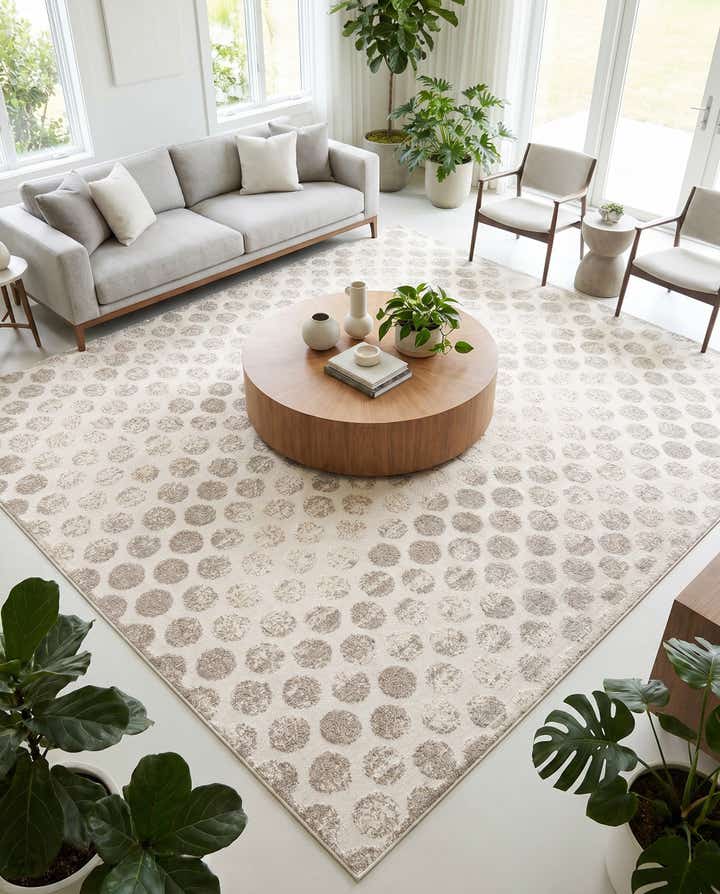 10' x 10' Easy-Clean Sabrina Soto Indoor / Outdoor Square Rug