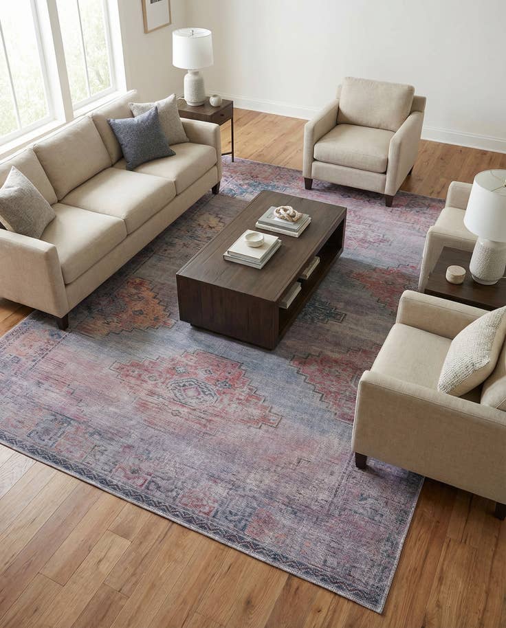 Detail image of 7' 10 x 10' Washable Sisu Rug