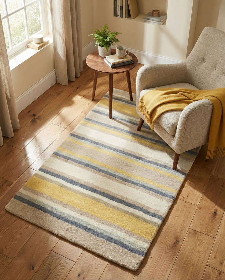 Detail image of 2' 8 x 5' Luna Wool Rug