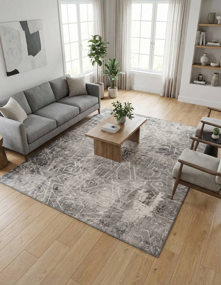 Detail image of 7' 10 x 7' 10 Monte Carlo Square Rug