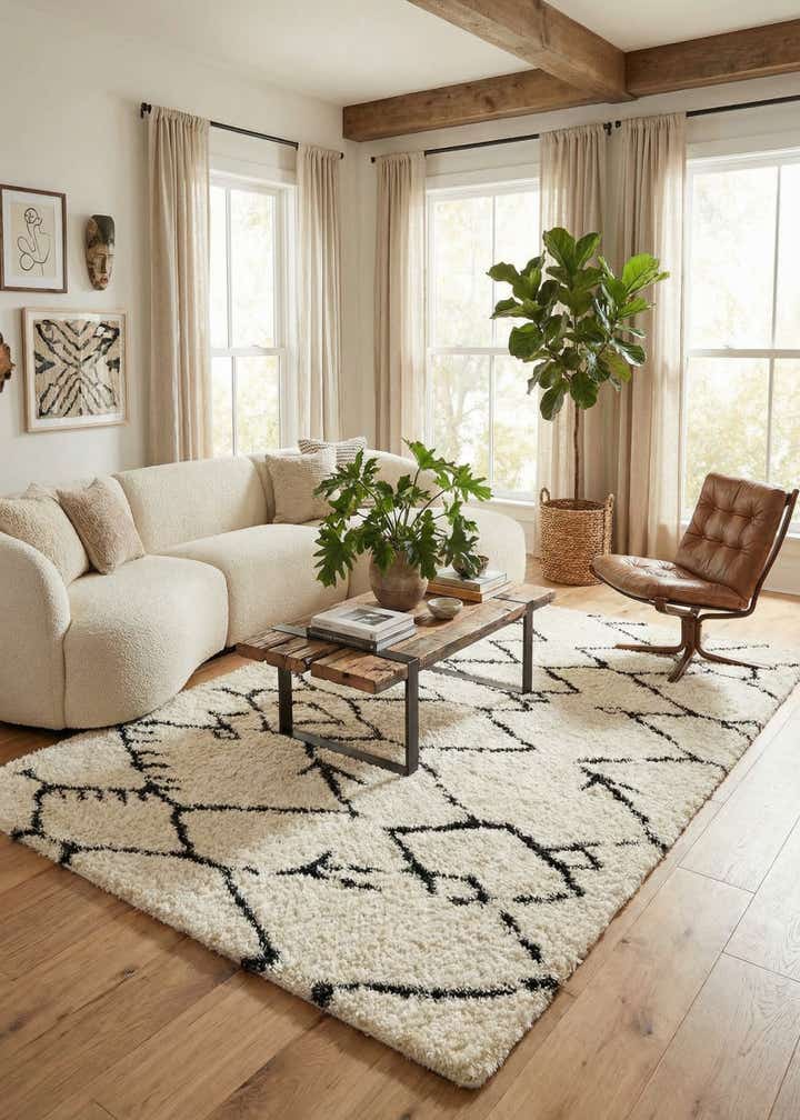 10' x 14' Infinity Shag Rug
