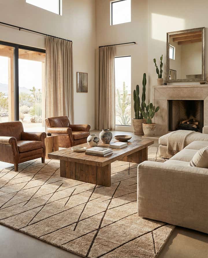 10' x 14' 1 Atlas Moroccan Wool Rug