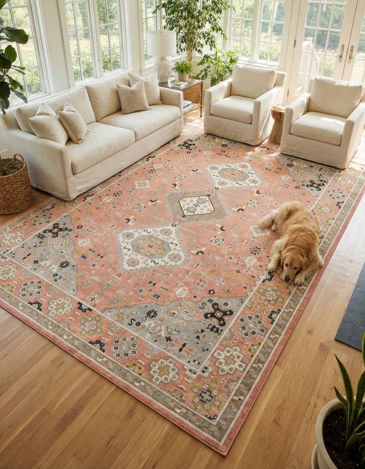 Detail image of 10' x 14' Kamala Washable Rug