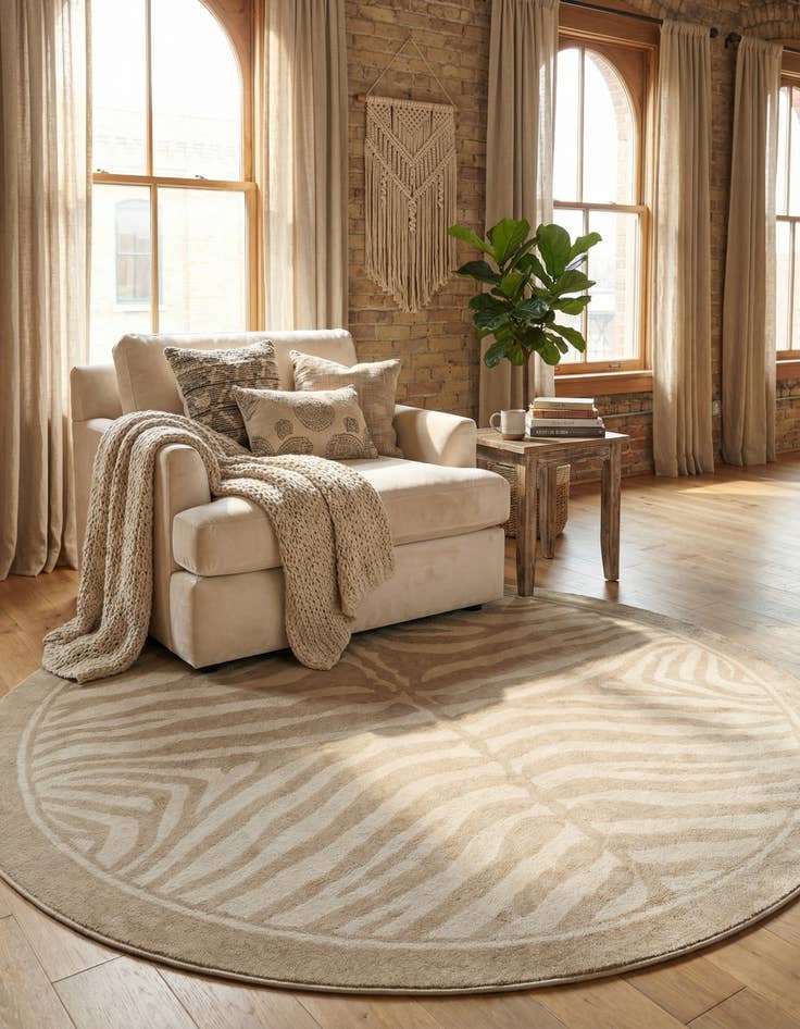 Detail image of  10' x 10' Savannah Round Rug