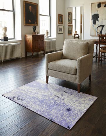 3' 6 x 5' 4 Hand Knotted Ultra Vintage Persian Wool Rug