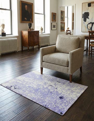 3' 6 x 5' 4 Hand Knotted Ultra Vintage Persian Wool Rug