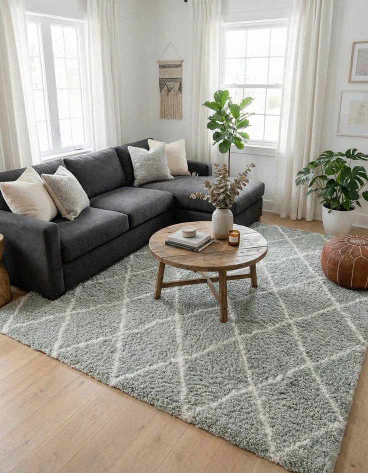 Detail image of 7' 10 x 10' Marrakesh Shag Rug